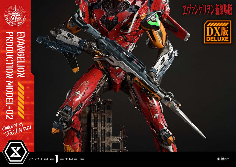 Rebuild of Evangelion Prime 1 Studio Ultimate Diorama Masterline Regular Artificial Human Evangelion Production Model-02 (Concept By Josh Nizzi) DX Edition