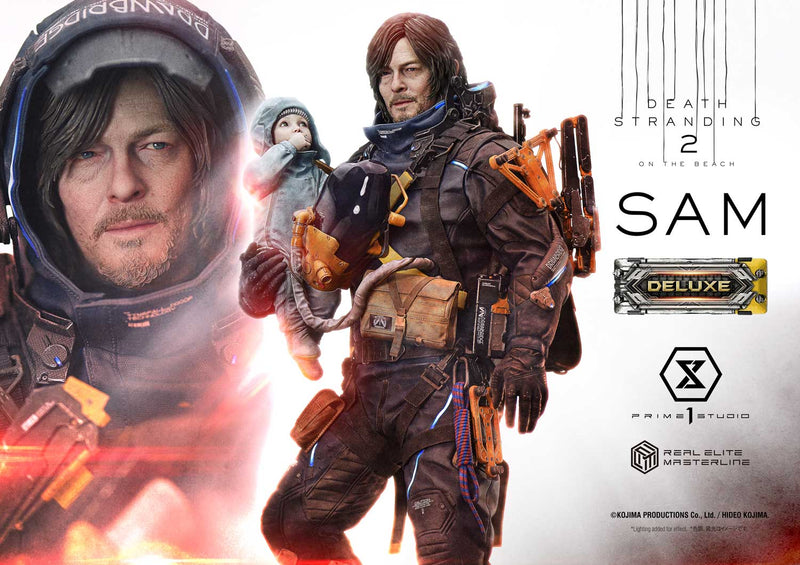 DEATH STRANDING 2: ON THE BEACH Prime 1 Studio Real Elite Masterline Sam DX Edition