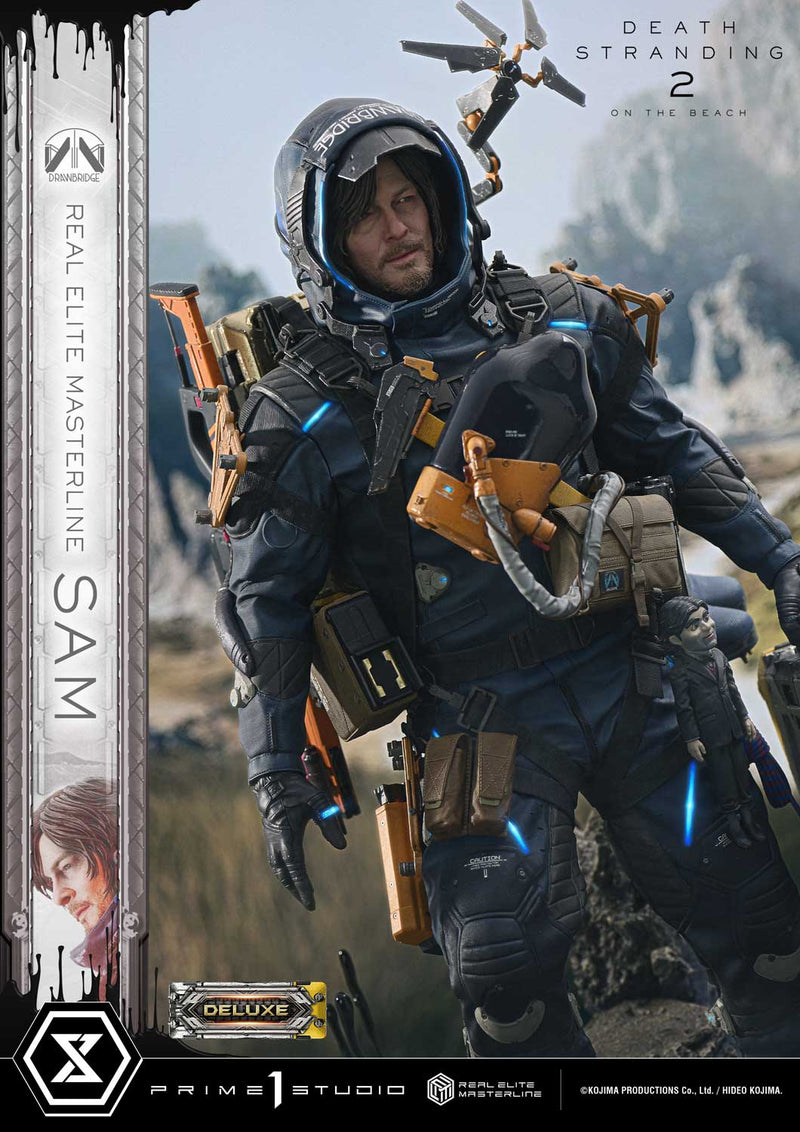 DEATH STRANDING 2: ON THE BEACH Prime 1 Studio Real Elite Masterline Sam DX Edition