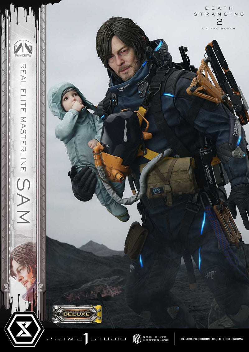DEATH STRANDING 2: ON THE BEACH Prime 1 Studio Real Elite Masterline Sam DX Edition