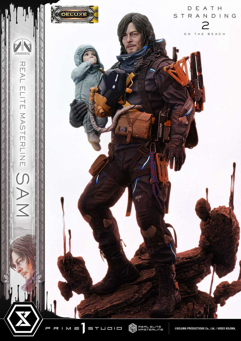 DEATH STRANDING 2: ON THE BEACH Prime 1 Studio Real Elite Masterline Sam DX Edition