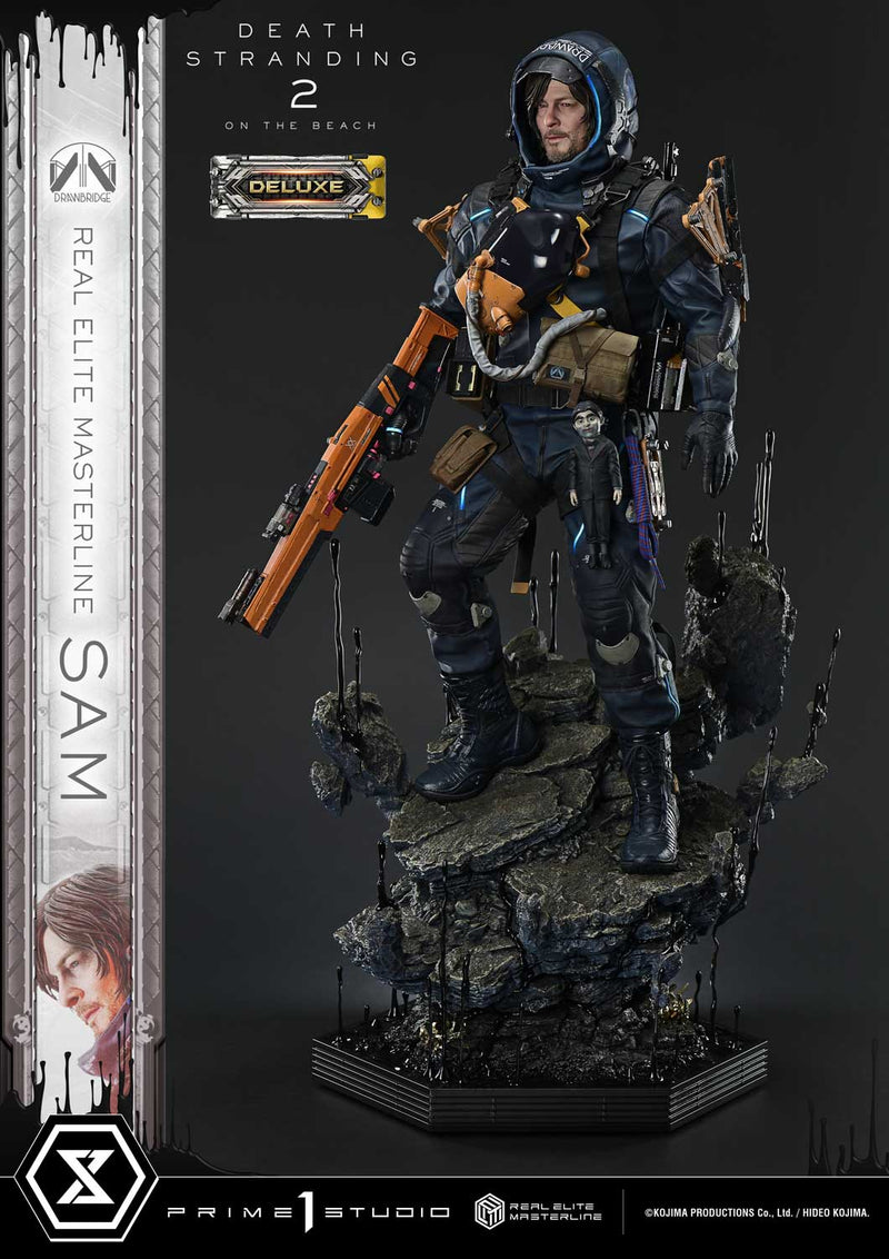 DEATH STRANDING 2: ON THE BEACH Prime 1 Studio Real Elite Masterline Sam DX Edition