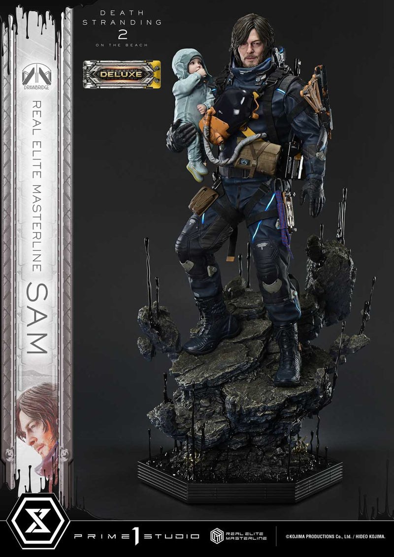 DEATH STRANDING 2: ON THE BEACH Prime 1 Studio Real Elite Masterline Sam DX Edition