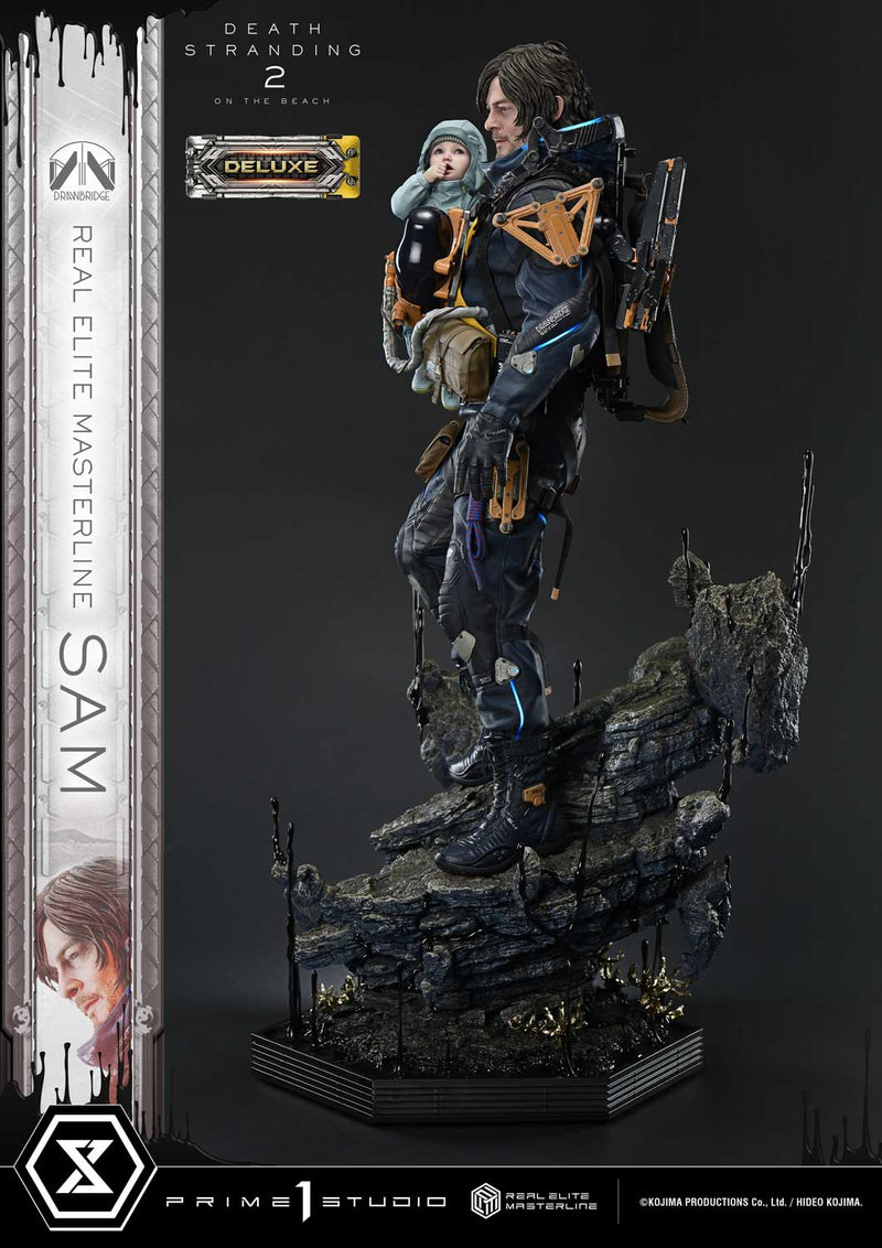 DEATH STRANDING 2: ON THE BEACH Prime 1 Studio Real Elite Masterline Sam DX Edition