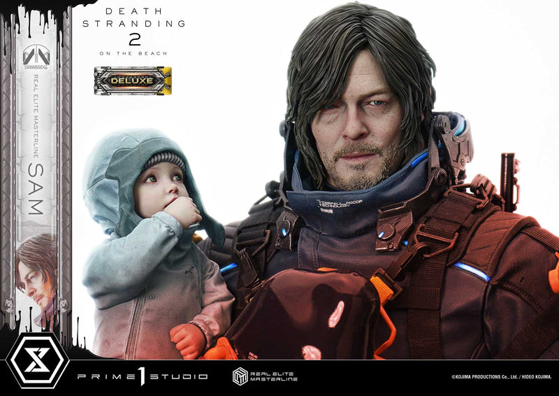 DEATH STRANDING 2: ON THE BEACH Prime 1 Studio Real Elite Masterline Sam DX Edition