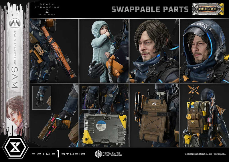 DEATH STRANDING 2: ON THE BEACH Prime 1 Studio Real Elite Masterline Sam DX Edition