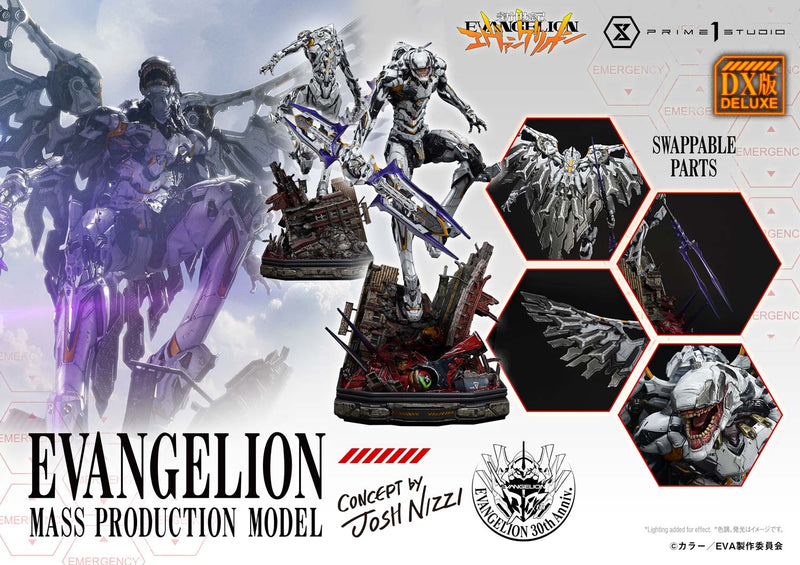 Neon Genesis Evangelion Prime 1 Studio Ultimate Diorama Masterline Evangelion Mass Production Type (Concept By Josh Nizzi) DX Edition