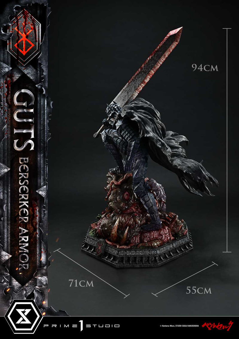 Berserk Prime 1 Studio Ultimate Premium Masterline Guts Berserker Armor Grunbeld VS Guts