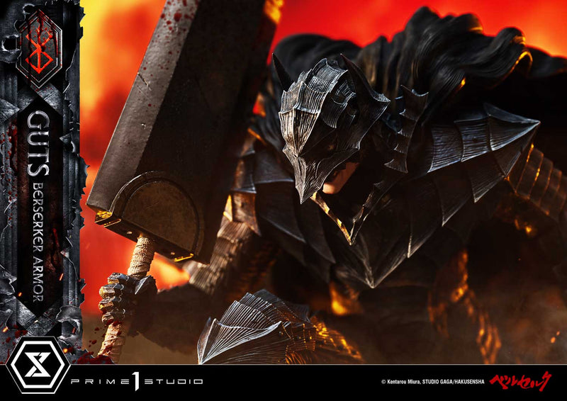 Berserk Prime 1 Studio Ultimate Premium Masterline Guts Berserker Armor Grunbeld VS Guts