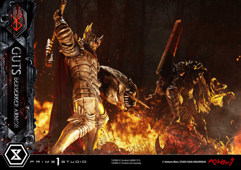 Berserk Prime 1 Studio Ultimate Premium Masterline Guts Berserker Armor Grunbeld VS Guts