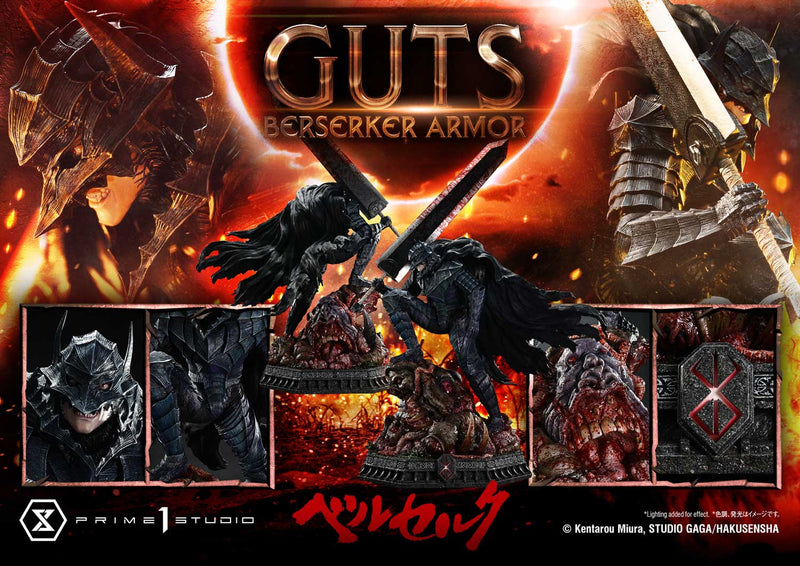 Berserk Prime 1 Studio Ultimate Premium Masterline Guts Berserker Armor Grunbeld VS Guts