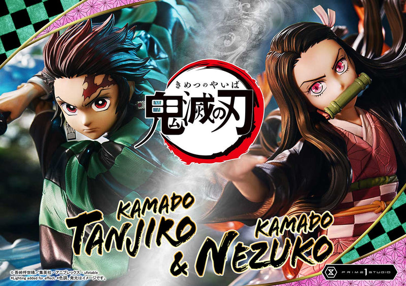 Demon Slayer: Kimetsu no Yaiba Prime 1 Studio Concept Masterline Kamado Tanjiro & Kamado Nezuko