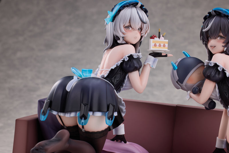 SNOWBREAK: CONTAINMENT ZONE Raise Dream CHERNO & MEURSAULT APPRENTICE MAID VER. 1/6 SCALE FIGURE DELUXE EDITION