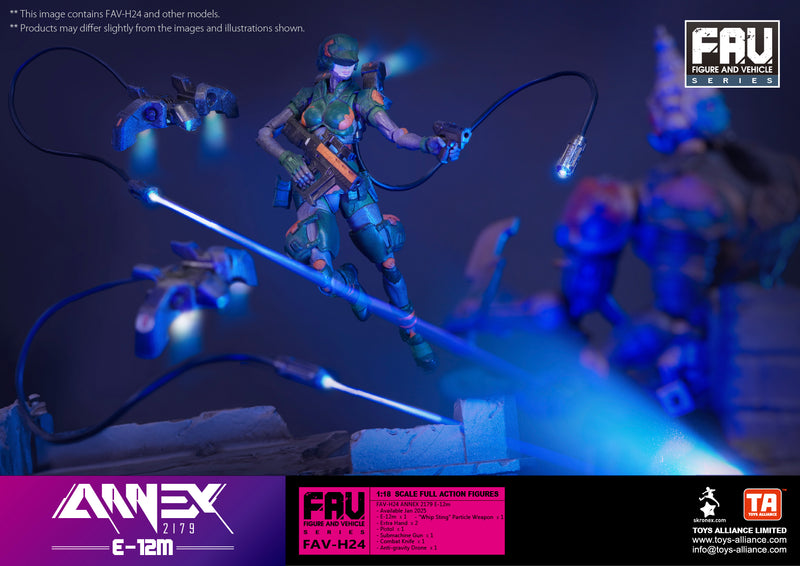 ANNEX2179 TOYS ALLIANCE LIMITED SERIES 1/18 SCALE FAV-H24 E-12m