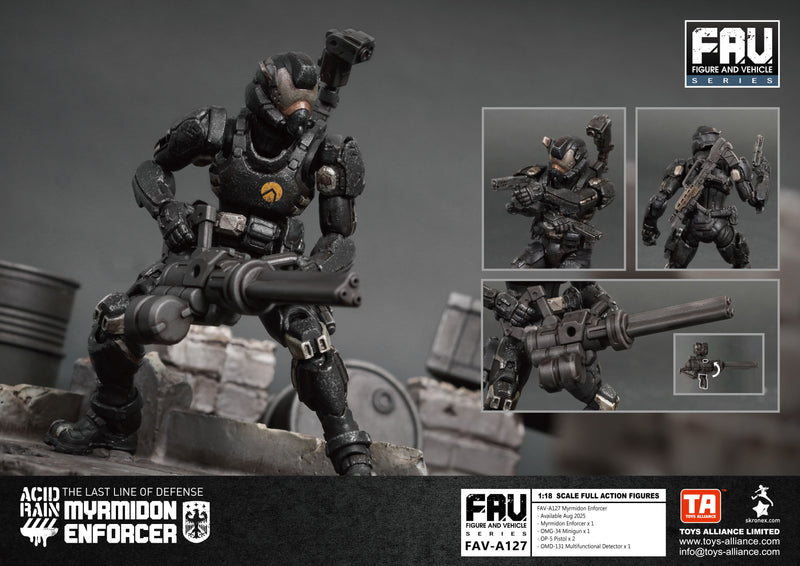 ACID RAIN TOYS ALLIANCE LIMITED 1/18 SCALE FAV-A127 MYRMIDON ENFORCER