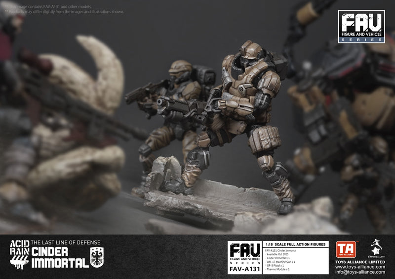 ACID RAIN TOYS ALLIANCE LIMITED 1/18 SCALE FAV-A131 CINDER IMMORTAL