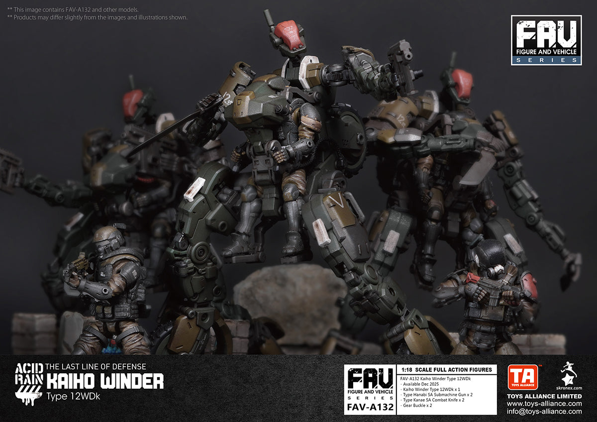 ACID RAIN TOYS ALLIANCE LIMITED 1/18 SCALE FAV-A132 KAIHO WINDER TYPE