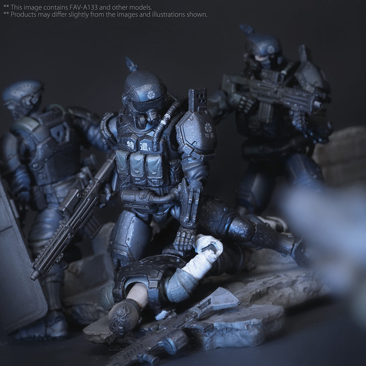 ACID RAIN TOYS ALLIANCE LIMITED 1/18 SCALE FAV-A133 AKASABI PURGER