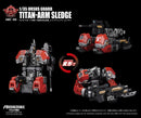 ARCHECORE SAGA OF YMIRUS TOYS ALLIANCE LIMITED 1/35 SCALE ARC-50 URSUS GUARD TITAN-ARM SLEDGE