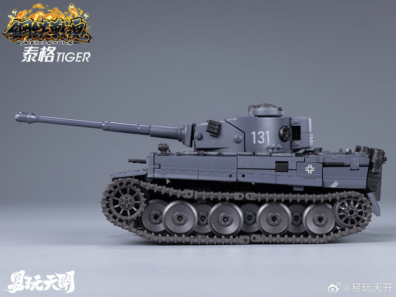 METAL SOULS SERIES TOYSEASY YW2412 TIGER TRANSFORMABLE ACTION FIGURE