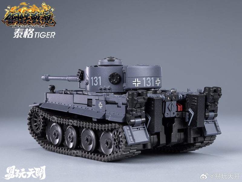 METAL SOULS SERIES TOYSEASY YW2412 TIGER TRANSFORMABLE ACTION FIGURE