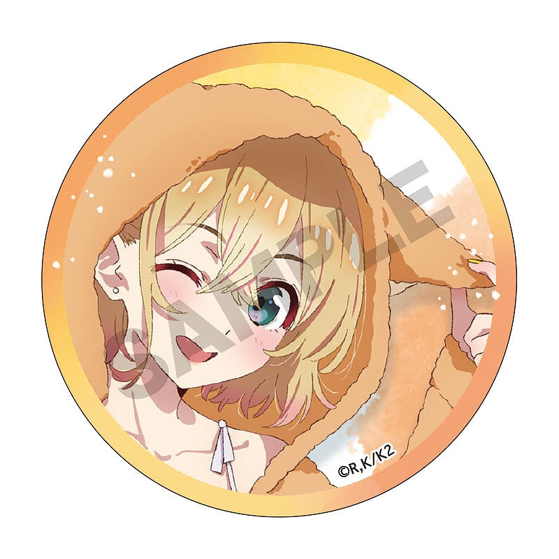 Rent-A-Girlfriend Crux Trading Can Badge Kemomimi Hoodie(1 Random)