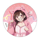 Rent-A-Girlfriend Crux Trading Can Badge Kemomimi Hoodie(1 Random)