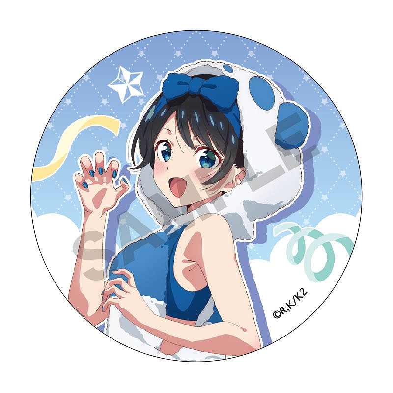 Rent-A-Girlfriend Crux Trading Can Badge Kemomimi Hoodie(1 Random)