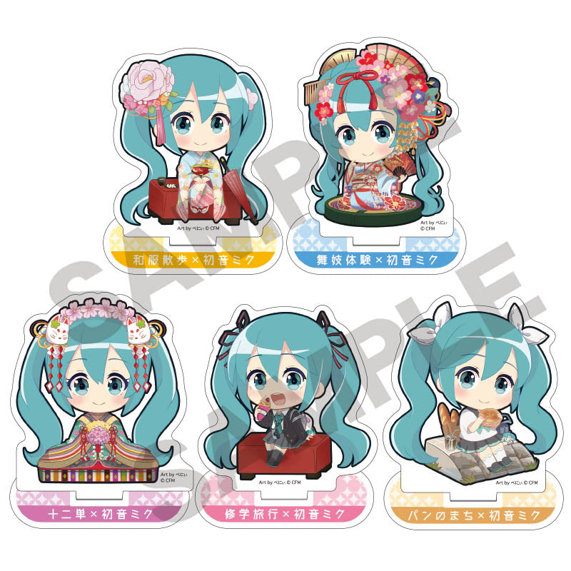 Hatsune Miku Crux Trading Acrylic Stand Kyoto(1 Random)