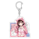 Rent-A-Girlfriend Crux Trading Acrylic Key Chain Kemomimi Hoodie(1 Random)