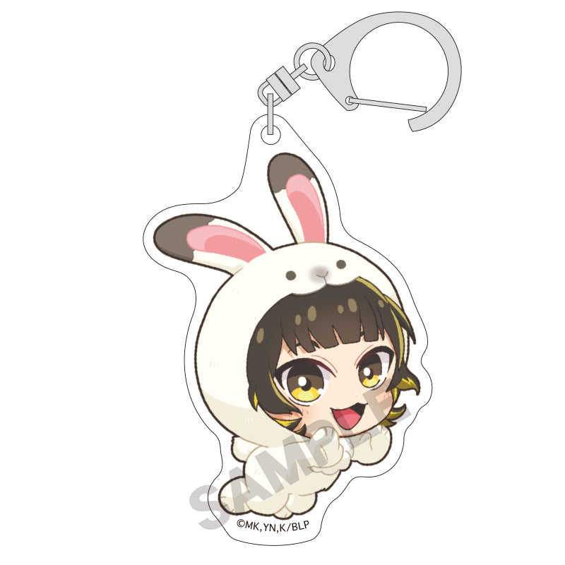 Blue Lock Crux Trading Acrylic Key Chain Kigurumins Cool(1 Random)