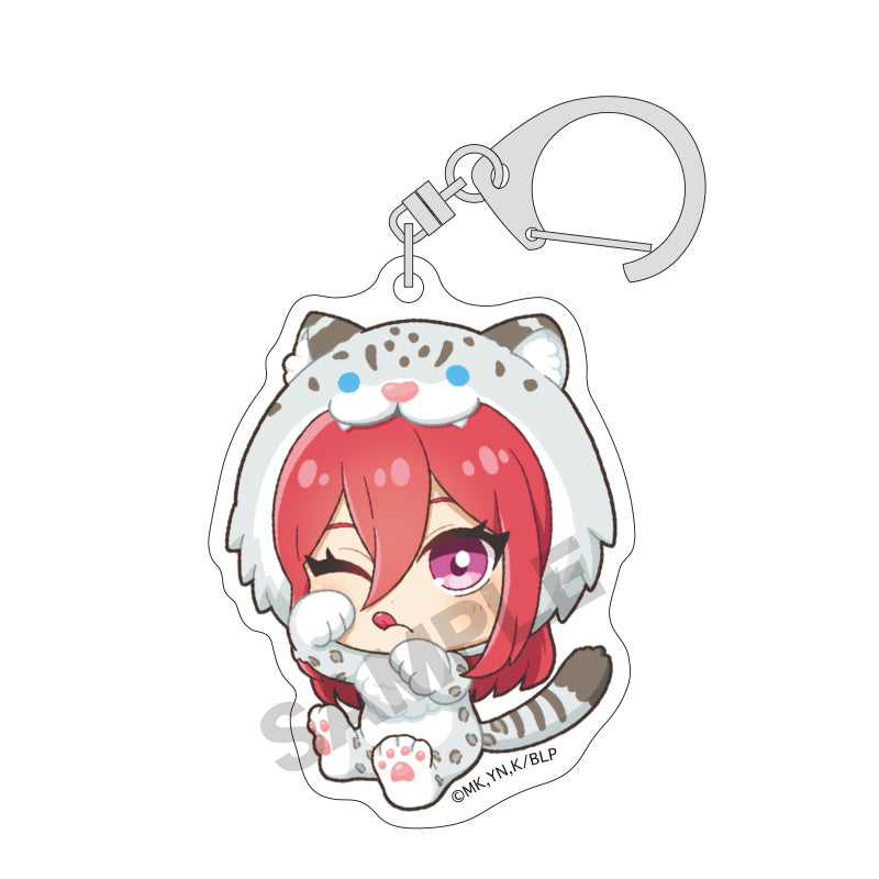 Blue Lock Crux Trading Acrylic Key Chain Kigurumins Cool(1 Random)