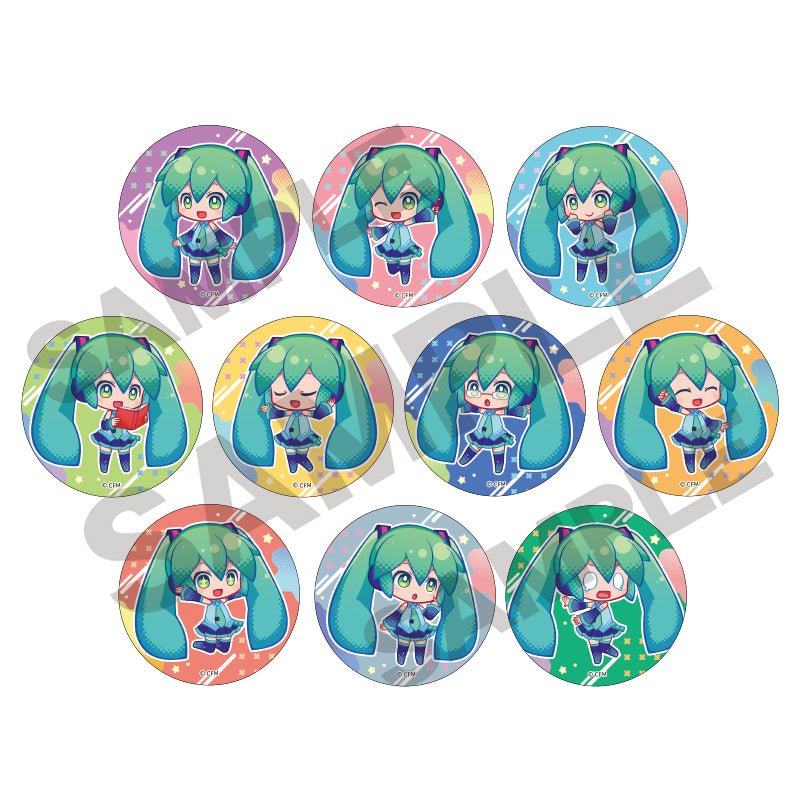 Hatsune Miku Crux Trading Can Badge Logic Paint (1 Random)