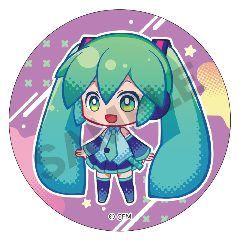 Hatsune Miku Crux Trading Can Badge Logic Paint (1 Random)