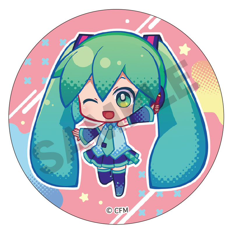 Hatsune Miku Crux Trading Can Badge Logic Paint (1 Random)