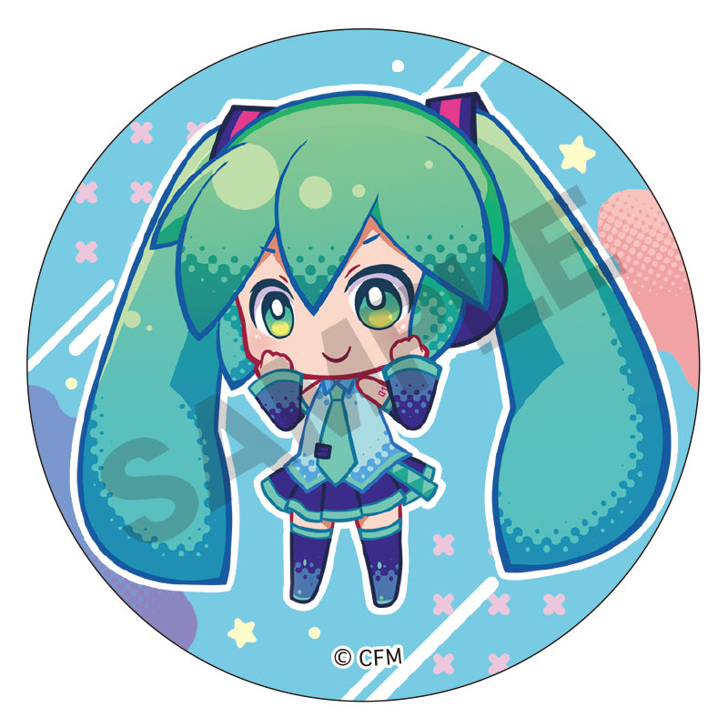 Hatsune Miku Crux Trading Can Badge Logic Paint (1 Random)