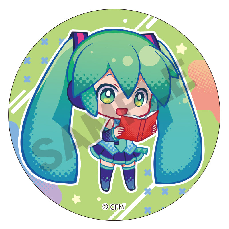 Hatsune Miku Crux Trading Can Badge Logic Paint (1 Random)