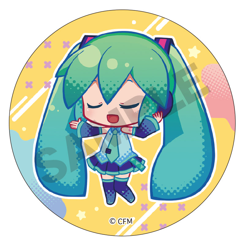 Hatsune Miku Crux Trading Can Badge Logic Paint (1 Random)
