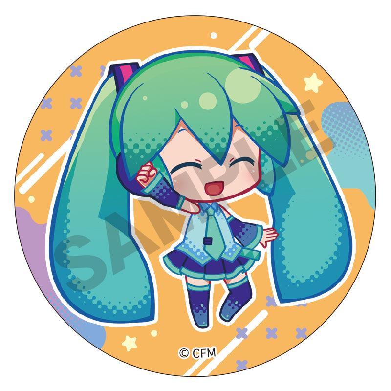 Hatsune Miku Crux Trading Can Badge Logic Paint (1 Random)