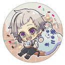 Bungo Stray Dogs Crux Trading Can Badge Chara Peko Donut (1 Random)