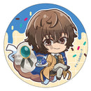 Bungo Stray Dogs Crux Trading Can Badge Chara Peko Donut (1 Random)