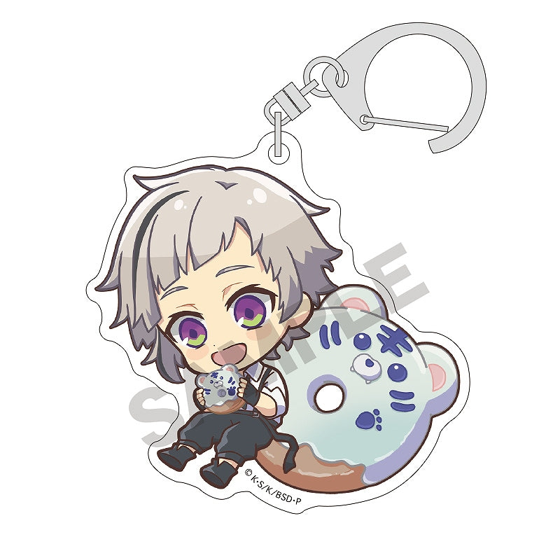 Bungo Stray Dogs Crux Trading Acrylic Key Chain Chara Peko Donut (1 Random)