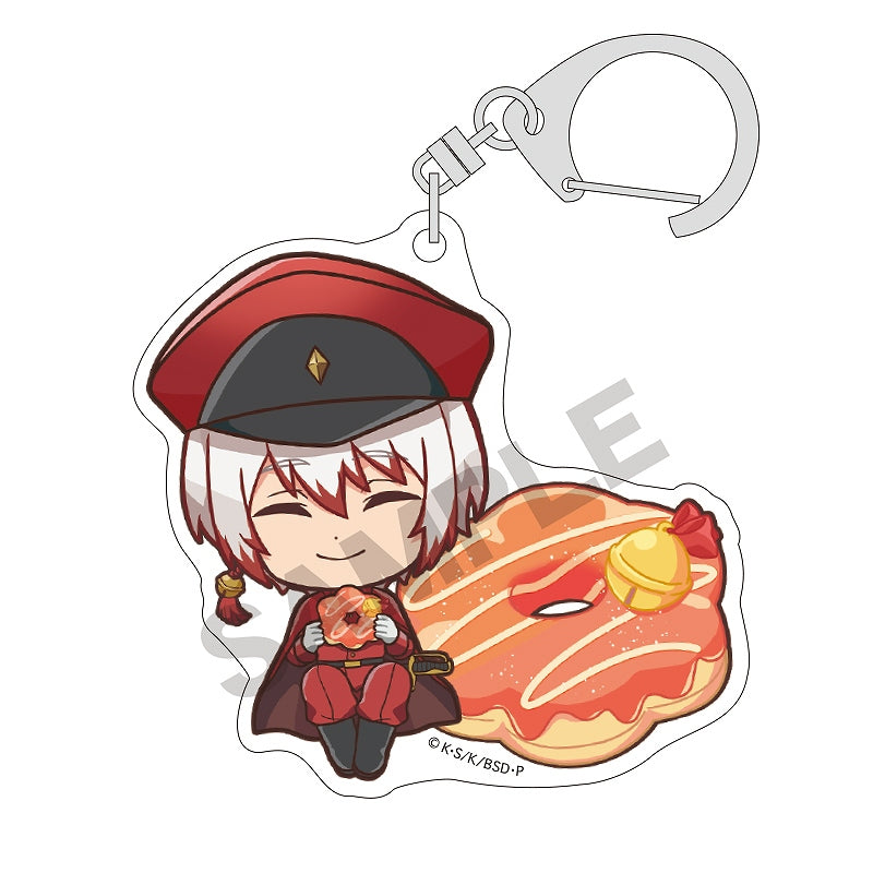 Bungo Stray Dogs Crux Trading Acrylic Key Chain Chara Peko Donut (1 Random)