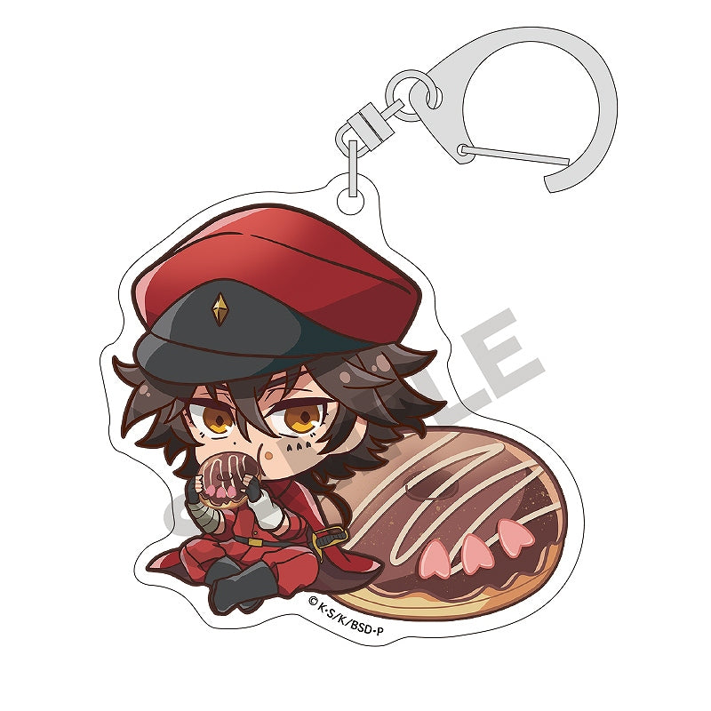 Bungo Stray Dogs Crux Trading Acrylic Key Chain Chara Peko Donut (1 Random)