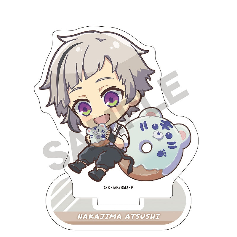 Bungo Stray Dogs Crux Acrylic Stand Chara Peko Donut (1-8 Selection)