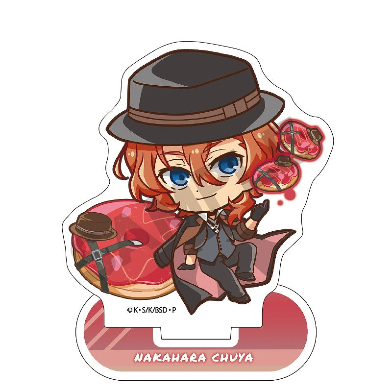 Bungo Stray Dogs Crux Acrylic Stand Chara Peko Donut (1-8 Selection)