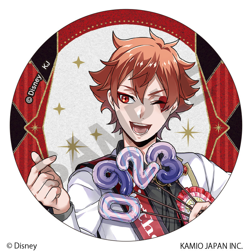 Disney Twisted Wonderland Crux Trading Glitter Can Badge Vol.1 Omekashi Birthday (1 Random)