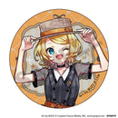 Hatsune Miku Character Goods Crux Trading Glitter Can Badge Retro Kobe 2025