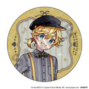 Hatsune Miku Character Goods Crux Trading Glitter Can Badge Retro Kobe 2025