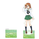 GIRLS und PANZER das Finale Curtain Tamashii Character Goods Original Illustration Extra Large Acrylic Stand School Uniform